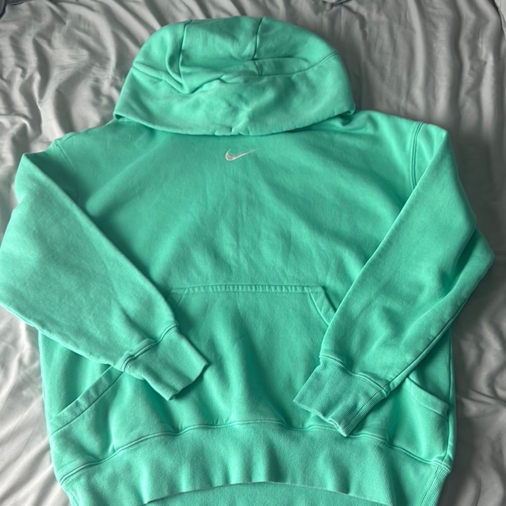 Nike Aqua Green Pullover Hoodie